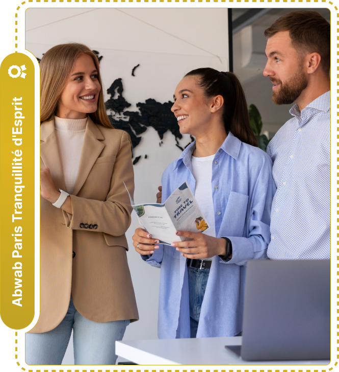 Service 24/7 par Abwab paris, la meilleure conciergerie à Paris, toujours là pour répondre à vos besoins.